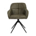 Hertex Haus Chairs Gilbert Swivel Chair Pumice | Tan | Forest | Nero