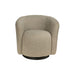 Hertex Haus Chairs Pewter Desire Swivel Chair FUR01132