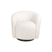 Hertex Haus Chairs White Rock Desire Swivel Chair FUR01134