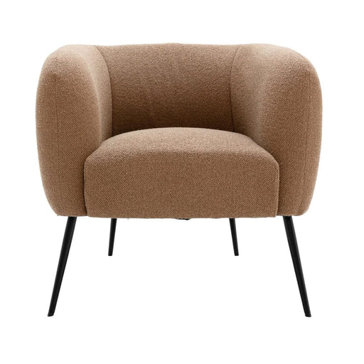 Hertex Haus Hush Solo Chair in Hogan Nutmeg FUR01204