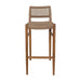 Hertex Haus Bar Stool Goa Teak Bar Chair Bark FUR01346