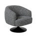 Hertex Haus Occasional Chair Liquorice Melody Swivel Occasional Chair in Toast | Liquorice FUR01383