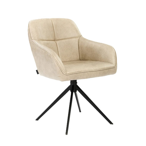 Hertex Haus Chairs Pumice Gilbert Swivel Chair Pumice | Tan | Forest | Nero FUR01395