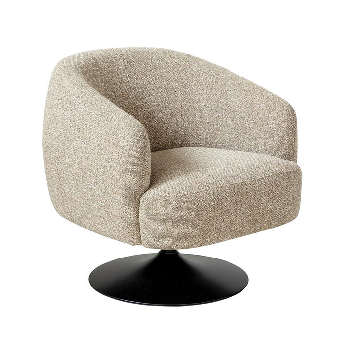 Hertex Haus Occasional Chair Toast Melody Swivel Occasional Chair in Toast | Liquorice FUR01482