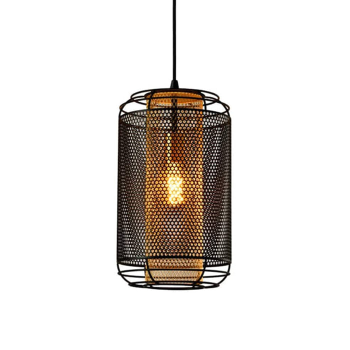 elevenpast Pendant Boston Mesh Pendant Light Black and Gold G-KLCH-8103 633710851541