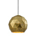 elevenpast Pendant Lights Medium Laser Cut Metal Ball Pendant Light Satin Gold | 3 Sizes G-KLCH-820-M/SG