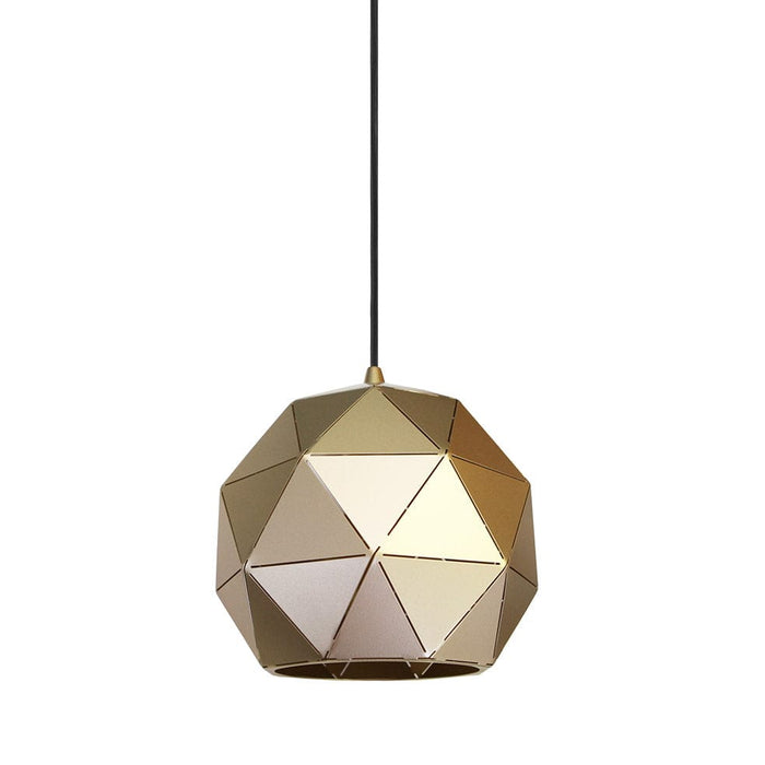 elevenpast Pendant Lights Small Laser Cut Metal Ball Pendant Light Satin Gold | 3 Sizes G-KLCH-820-S/SG