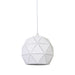 elevenpast Pendant Lights Small Laser Cut Metal Ball Pendant Light White | 3 Sizes G-KLCH-820-S/WH