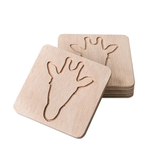 elevenpast Accessories Giraffe Coaster - Set of Four GIRAFFECOASTER