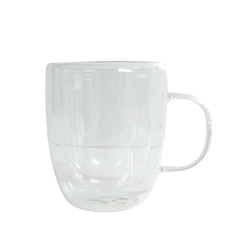 elevenpast mug 350ml Glass Coffee Mug Set Of 6 | 2 Sizes GLASSM08