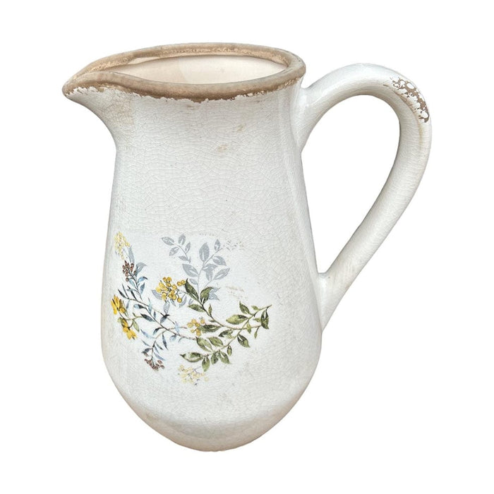 elevenpast jug Large Sorrento Floral Ceramic Jug H1083011