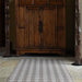 elevenpast Rug 2.4m x 1.6m Houndstooth Sand Rug HOUNDSTOOTHSANDRUG2.4X1.6