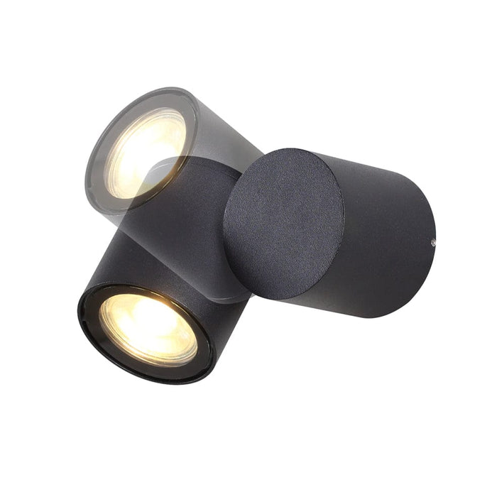 elevenpast Wall Light Diago Aluminium Adjustable Wall Light Black JB-KLG-800/1