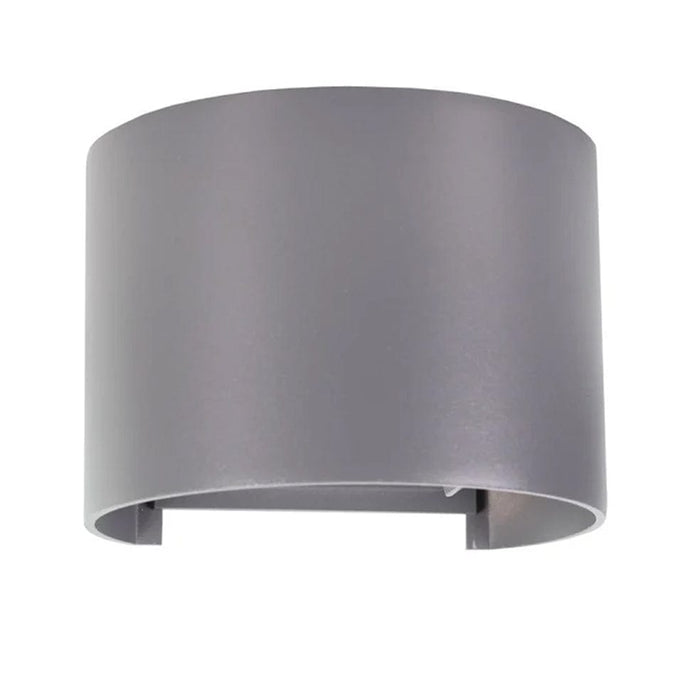 elevenpast Outdoor Light Dark Grey Up and Down LED Aluminium Outdoor Wall Light Black | White | Grey JB-LED-007R/DG