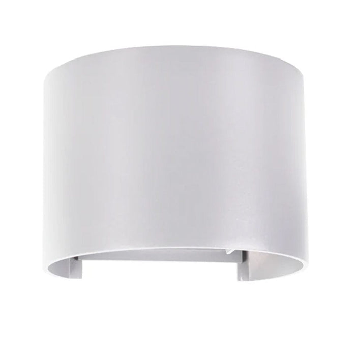 elevenpast Outdoor Light White Up and Down LED Aluminium Outdoor Wall Light Black | White | Grey JB-LED-007R/WH