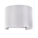 elevenpast Outdoor Light White Up and Down LED Aluminium Outdoor Wall Light Black | White | Grey JB-LED-007R/WH