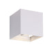 elevenpast Wall Light White Up and Down LED Square Aluminium Wall Light Black | White | Grey JB-LED-007S/WH