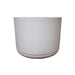 elevenpast Pots & Planters Large Match Cylinder Japi Planter with Saucer Sandstone JCMC57S