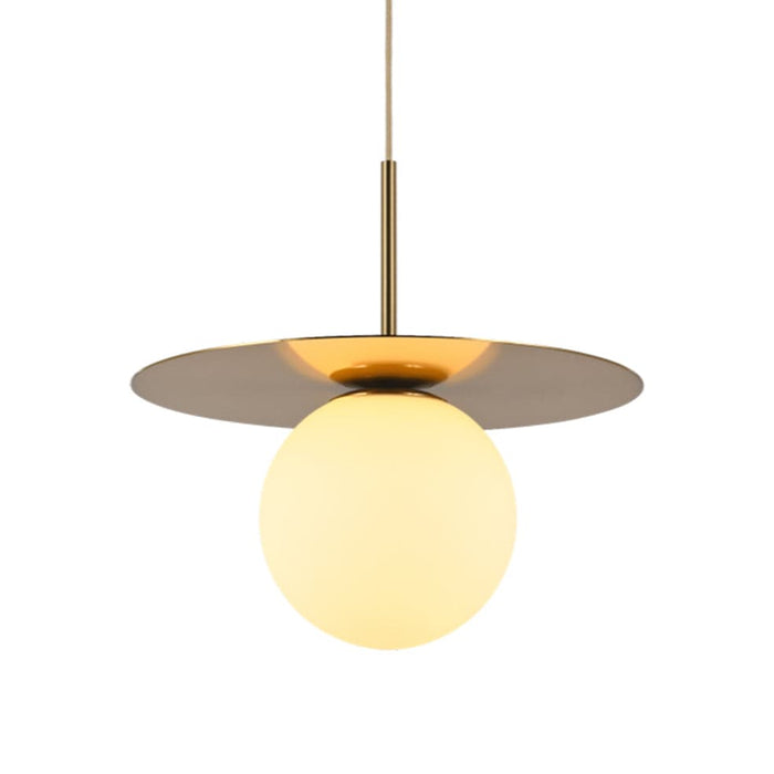 elevenpast Pendant Golden LED Metal Disc Pendant Light K-LED-55/1