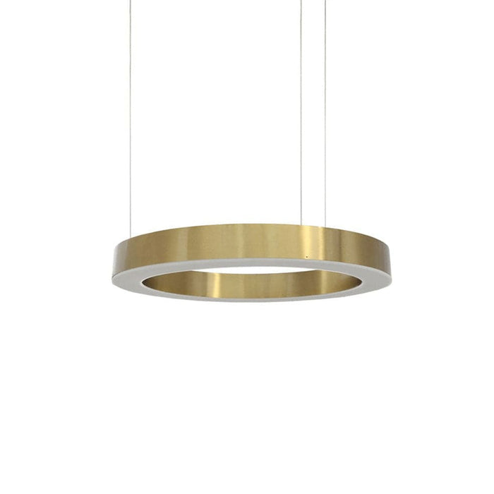 elevenpast Small / Gold Halo Pendant Light Black | Gold 3 Sizes K-LED-5801/50GD