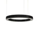 elevenpast Medium / Black Halo Pendant Light Black | Gold 3 Sizes K-LED-5801/60BL