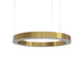 elevenpast Medium / Gold Halo Pendant Light Black | Gold 3 Sizes K-LED-5801/60GD