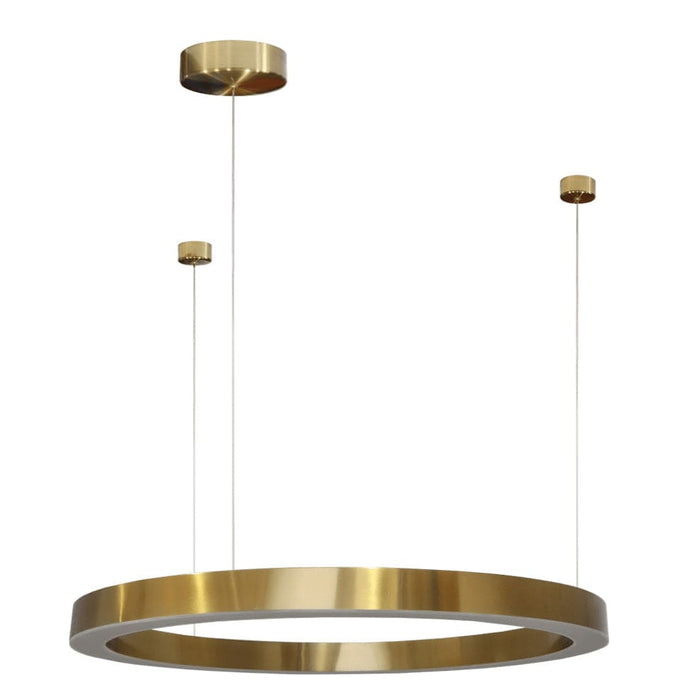 elevenpast Large / Gold Halo Pendant Light Black | Gold 3 Sizes K-LED-5801/80GD