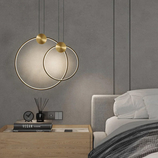 elevenpast Pendant LED Double Ring Light Pendant - Dimmable K-LED-710/100