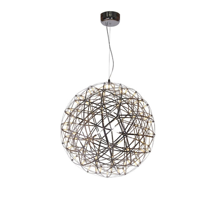 elevenpast Pendant Lights Medium / Natural White 4000k Deathstar LED Stainless Steel Pendant Light | 4 Sizes K-LED-9027M/NW