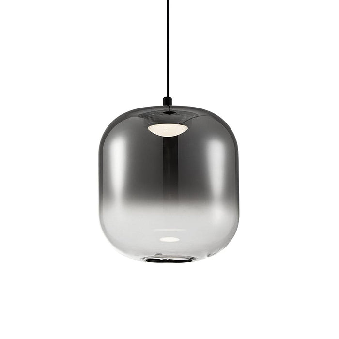 elevenpast Pendant Misty Morning Glass Pendant Light Smoke | White K-LED-943/SM