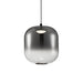 elevenpast Pendant Misty Morning Glass Pendant Light Smoke | White K-LED-943/SM