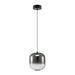 elevenpast Pendant Misty Morning Glass Pendant Light Smoke | White K-LED-943/SM