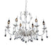 elevenpast Chandeliers Chrisello Metal Chandelier Light White KAV9024/6