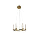 elevenpast Pendant Small Adele LED Metal and Crystal Pendant Light Copper Small | Large KAV9044/6