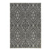 elevenpast Rug 2m x 0.8m Kayden White and Black Rug KAYDENWHITEWITHBLACKRUG2X0.8