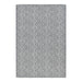 elevenpast Rug 2.4m x 1.6m Kelim Reversible Grey Rug KELIMGREYRUG2.4X1.6