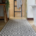 elevenpast Rug 3.4m x 2.4m Kelim Reversible Grey Rug KELIMGREYRUG3.4X2.4