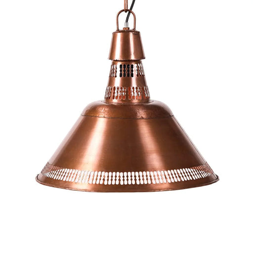 elevenpast Pendant Lights Aurora Copper Glow Metal Pendant Light KHS557