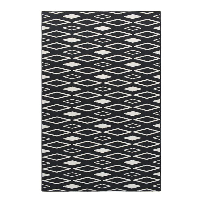 elevenpast Rug 3m x 0.8m Kimberley Reversible Black and White Rug KIMBERLEYBLACKRUG3X0.8