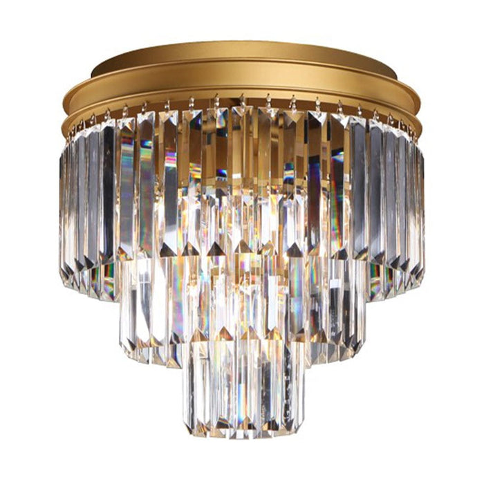 elevenpast Chandelier Satin Gold Cherie Crystal Chandelier Gold | Black KLC-6515/SG