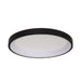 elevenpast Black / Small Venus Round Ceilling Light Fitting - Dimmable | Metal & Acrylic KLC-LED1-40D/BL-1