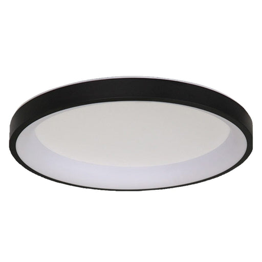 elevenpast Black / Medium Venus Round Ceilling Light Fitting - Dimmable | Metal & Acrylic KLC-LED1-40D/WH