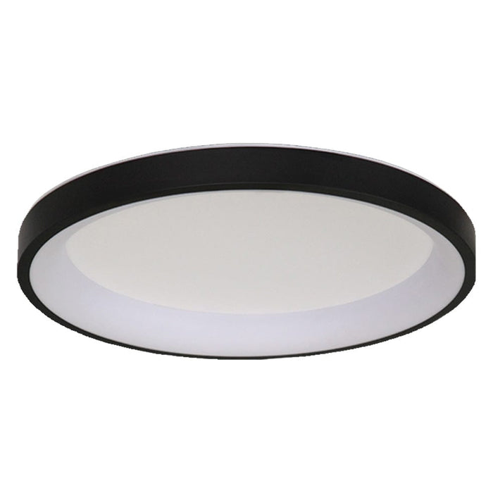 elevenpast Black / Medium Venus Round Ceilling Light Fitting - Dimmable | Metal & Acrylic KLC-LED1-40D/WH