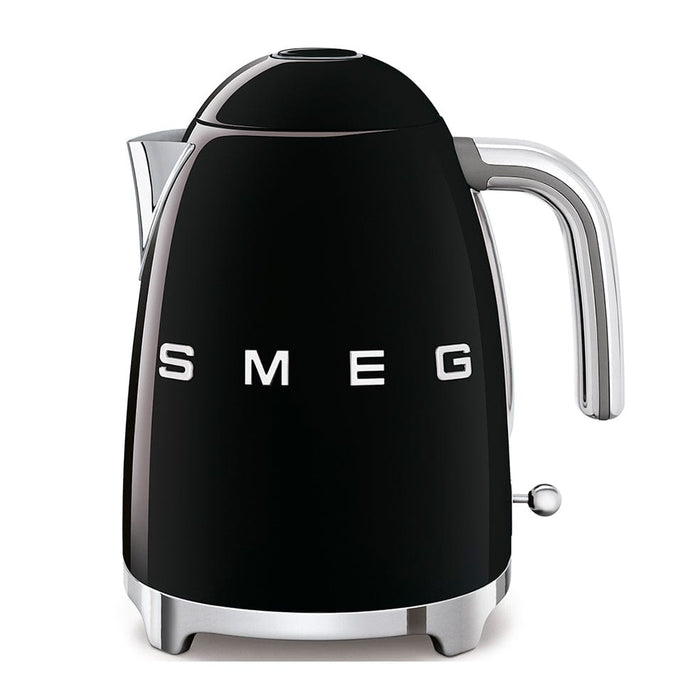 SMEG kettle Black Smeg Electric Kettle 1.7L Glossy Finish KLF03BLSA 8017709227807