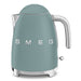 SMEG kettle Emerald Green Smeg Electric Kettle 1.7L Matte Finish KLF03EGMSA 8017709340537