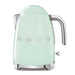 SMEG kettle Pastel Green Smeg Electric Kettle 1.7L Glossy Finish KLF03PGSA 8017709227982