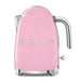 SMEG kettle Pink Smeg Electric Kettle 1.7L Glossy Finish KLF03PKSA 8017709228040