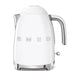 SMEG kettle White Smeg Electric Kettle 1.7L Glossy Finish KLF03WHSA 8017709231002