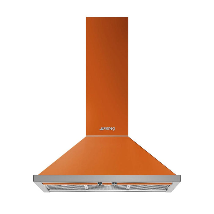 elevenpast Orange Smeg Portofino Aesthetic Extractor Hood for Cooker KPF9OR 8017709236328