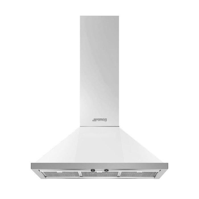 elevenpast White Smeg Portofino Aesthetic Extractor Hood for Cooker KPF9WH 8017709236359